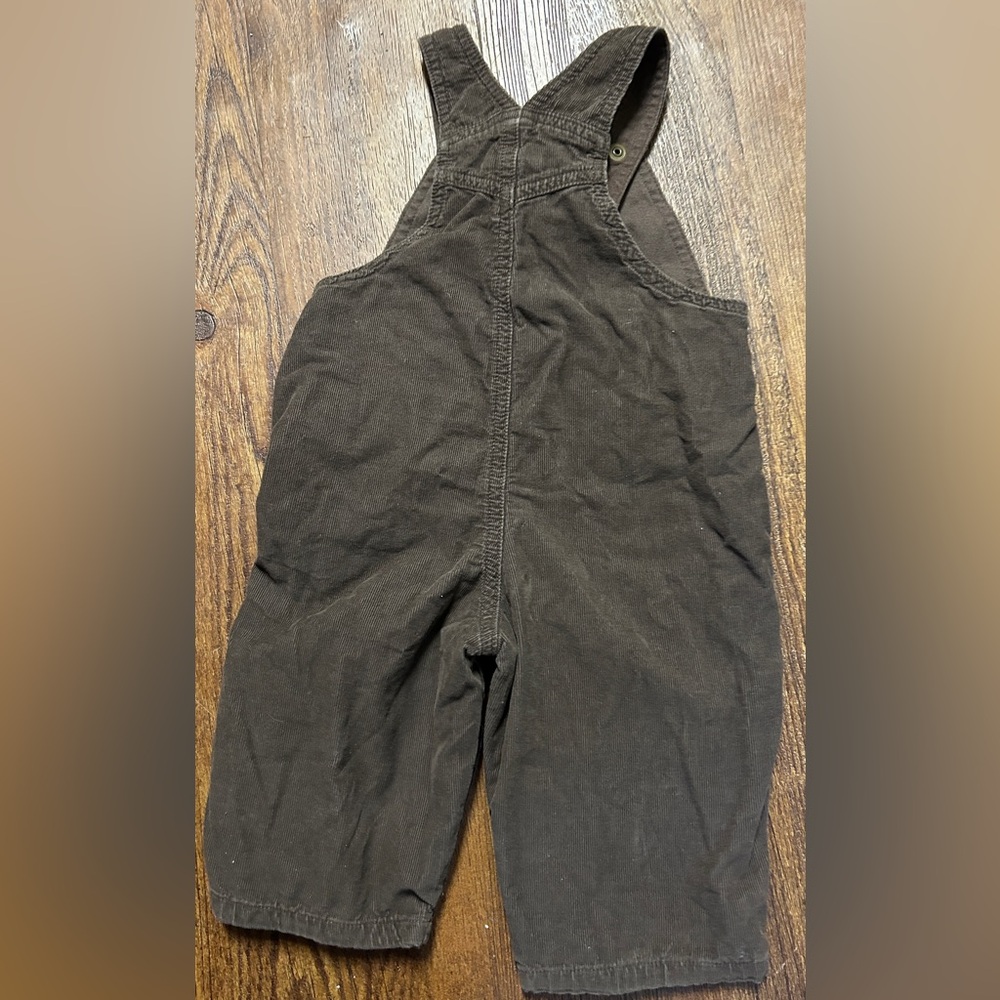 Gymboree Raccoon Overalls - Picture 2 of 4